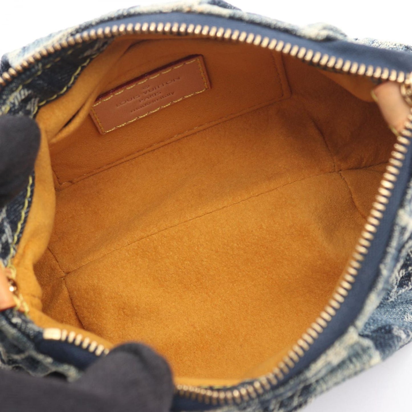 Louis Vuitton Pouch Trousse Monogram Denim Leather — view 3