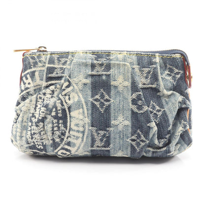 Louis Vuitton Pouch Trousse Monogram Denim Leather