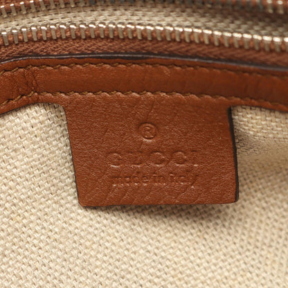 Gucci Tote Icon Bit Brown Leather Horsebit — view 4
