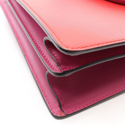 Gucci Handbag 2-Way Red Pink Purple Leather — view 7