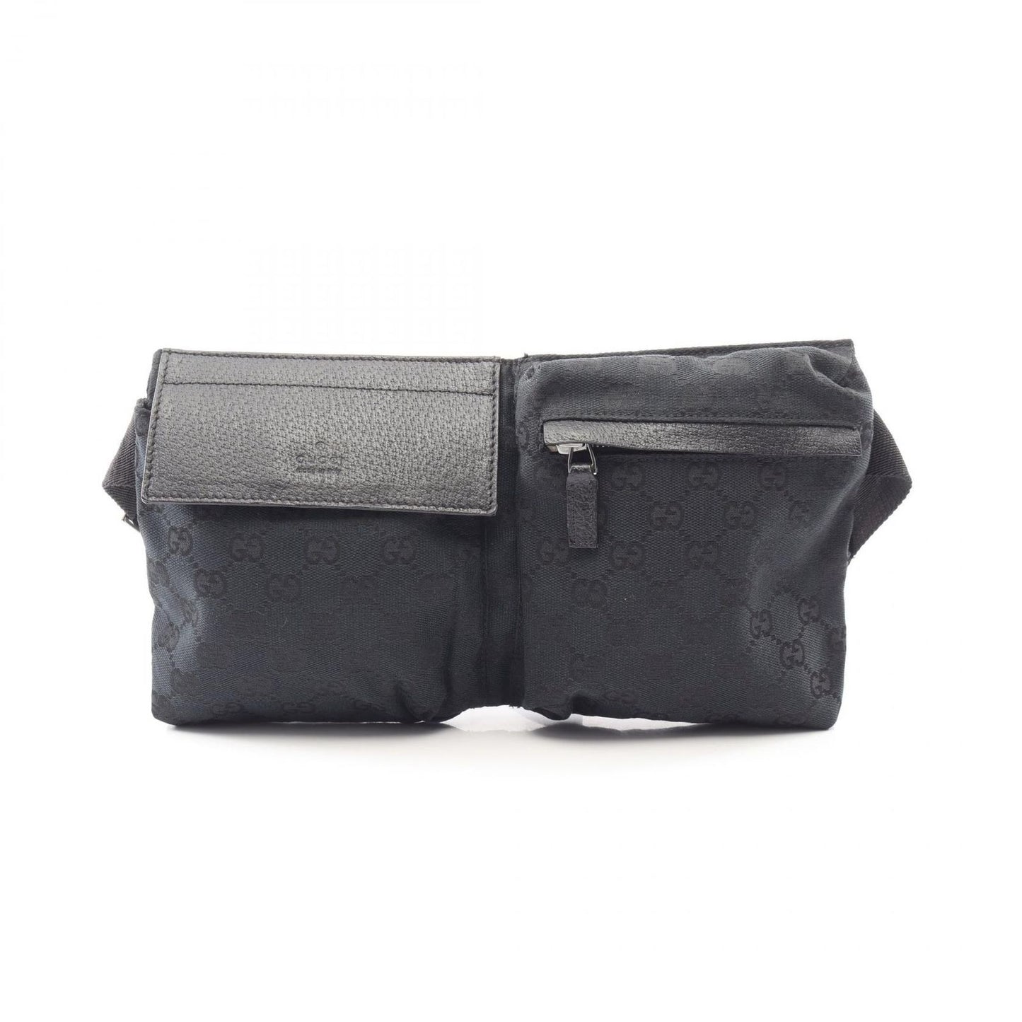 Gucci Waist Bag GG Canvas Black