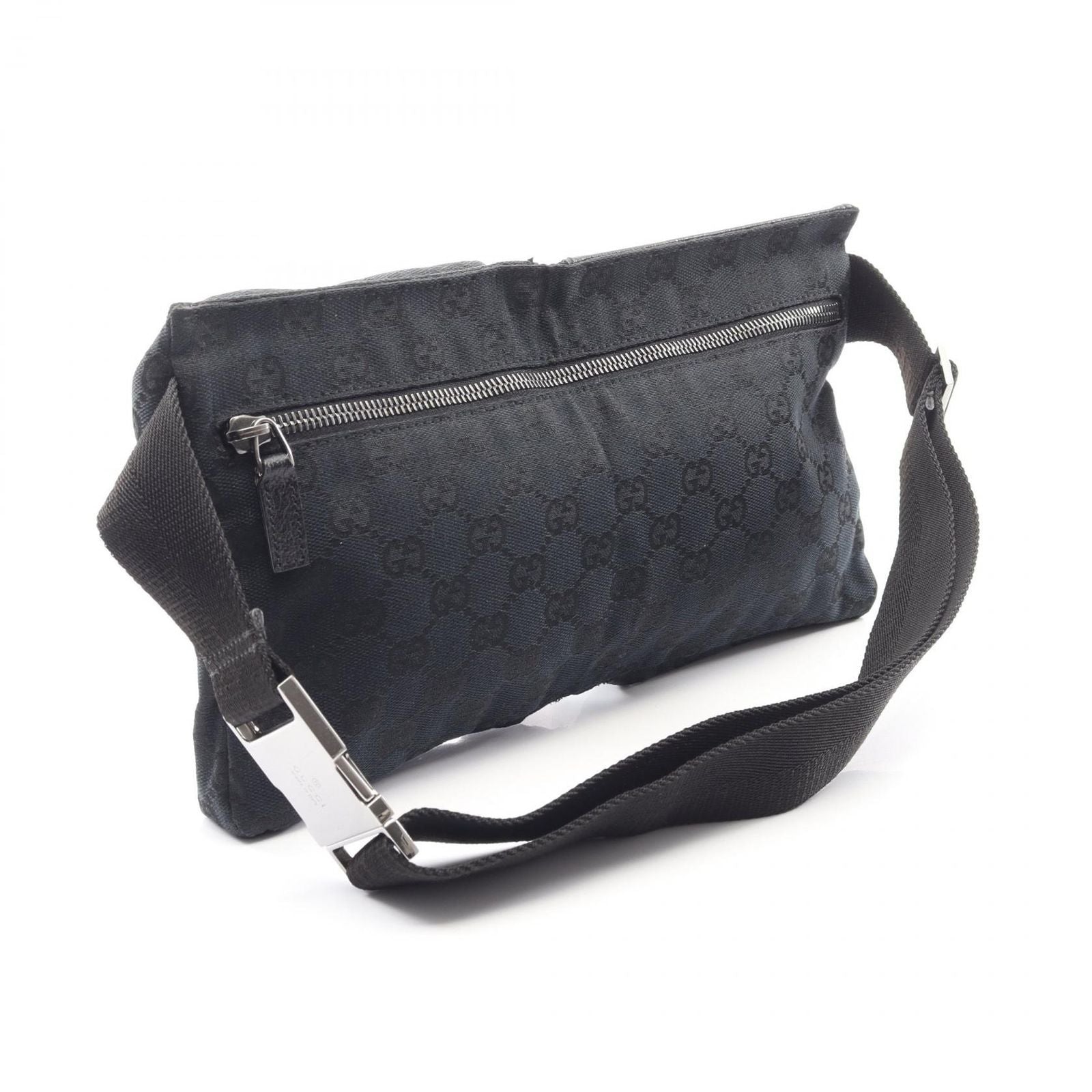 Gucci Waist Bag GG Canvas Black — view 2
