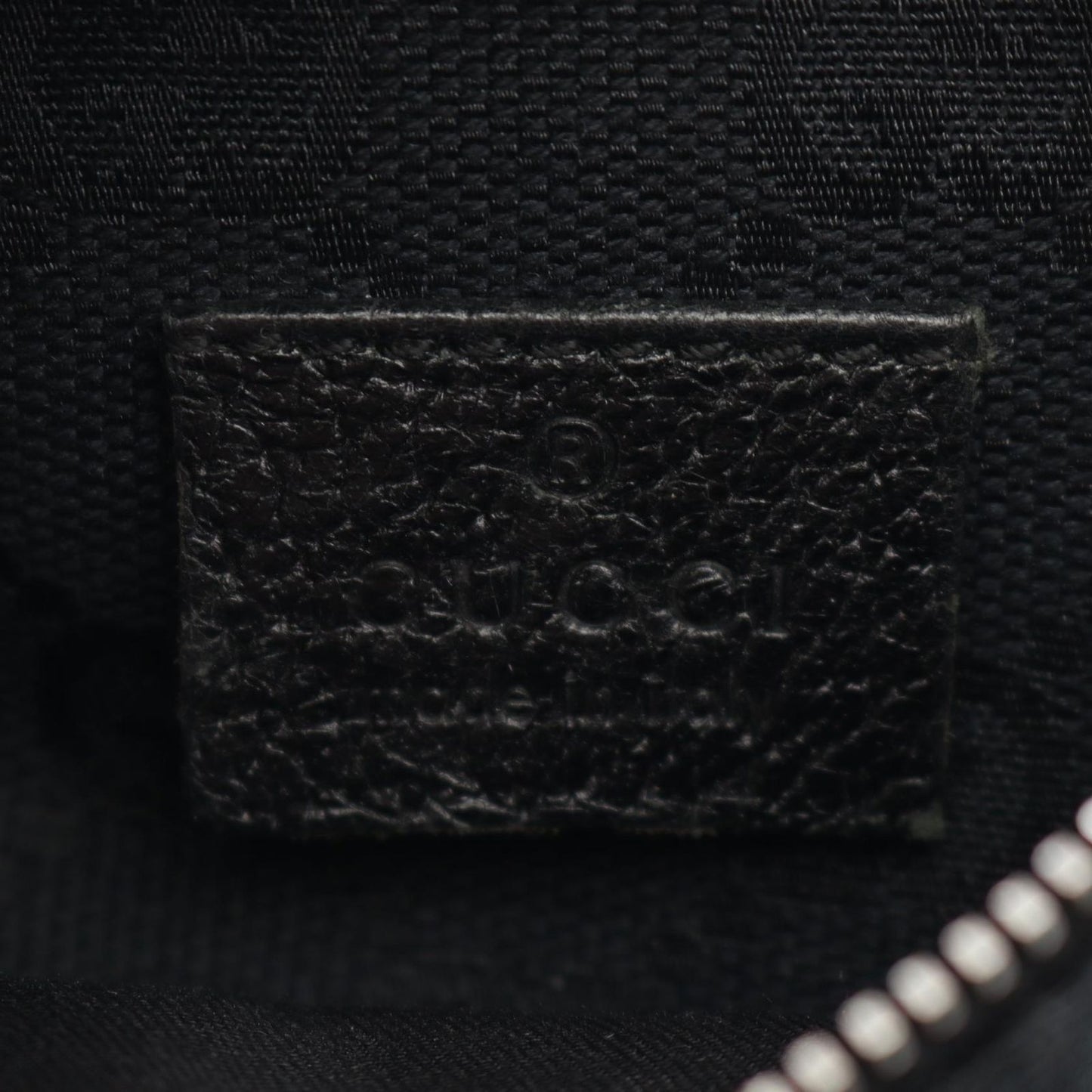Gucci Waist Bag GG Canvas Black — view 4