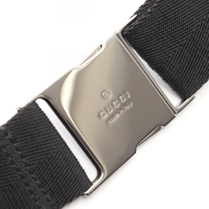 Gucci Waist Bag GG Canvas Black — view 6