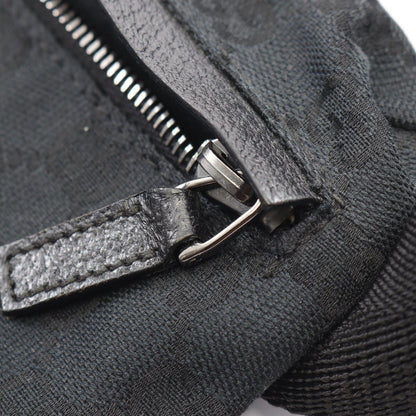 Gucci Waist Bag GG Canvas Black — view 7