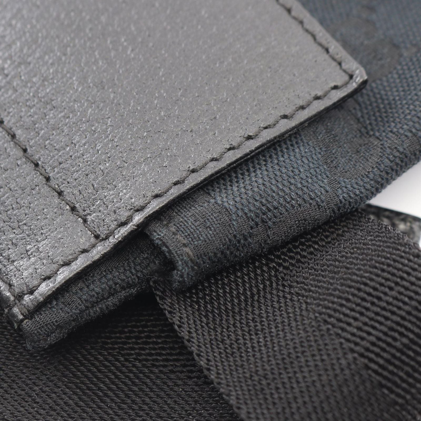 Gucci Waist Bag GG Canvas Black — view 8