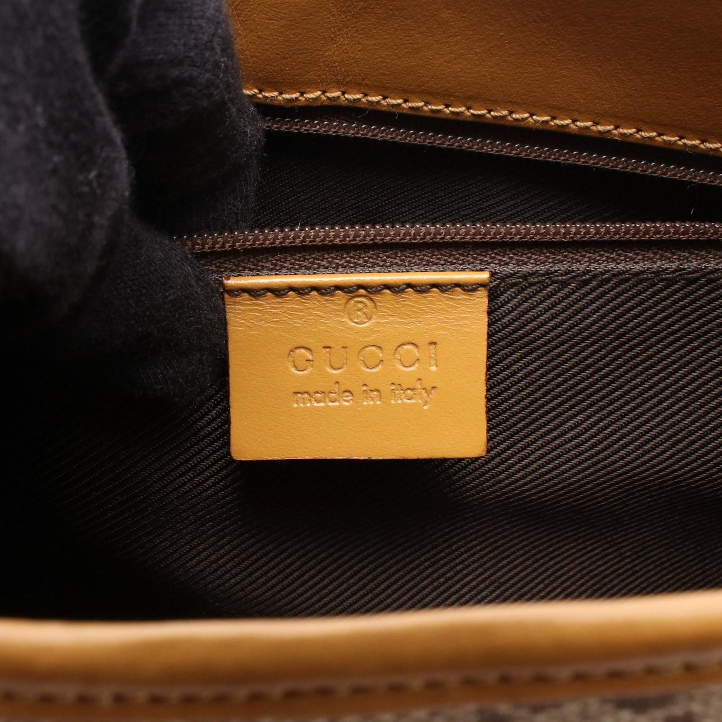 Gucci Shoulder Bag Jackie GG Canvas 002 Beige Camel — view 4