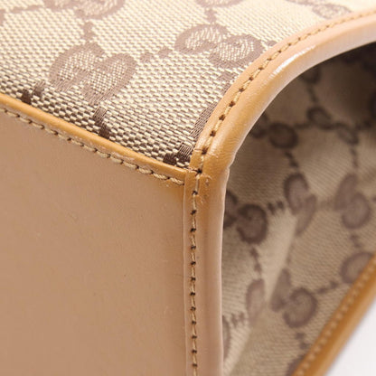 Gucci Shoulder Bag Jackie GG Canvas 002 Beige Camel — view 7
