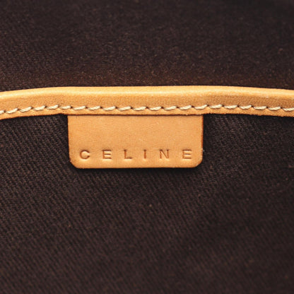 Celine Seri Handbag Macadamia Cu Brown Coating Ting Canvas Leather Triomphe — view 4
