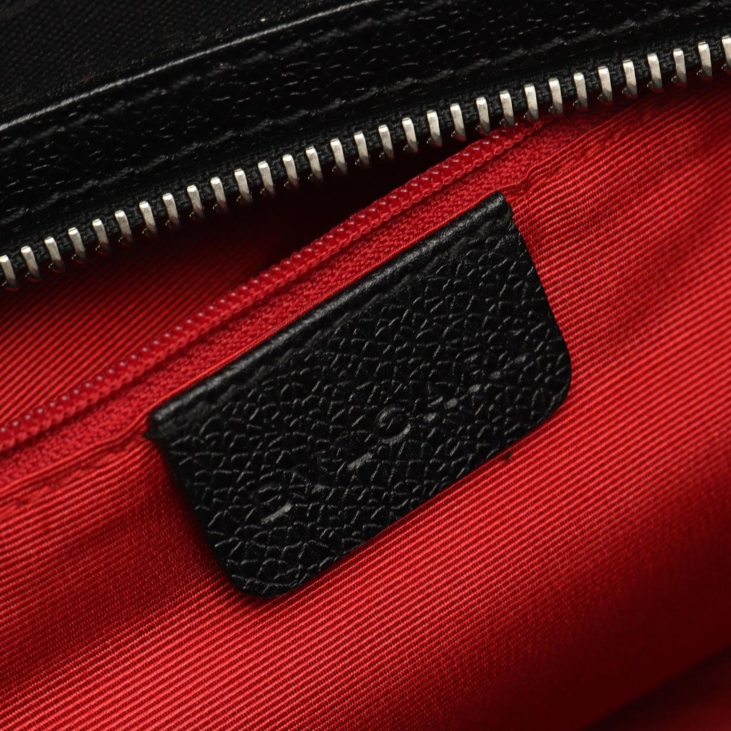 Bvlgari Handbag Logo Mania Black Canvas Leather — view 4