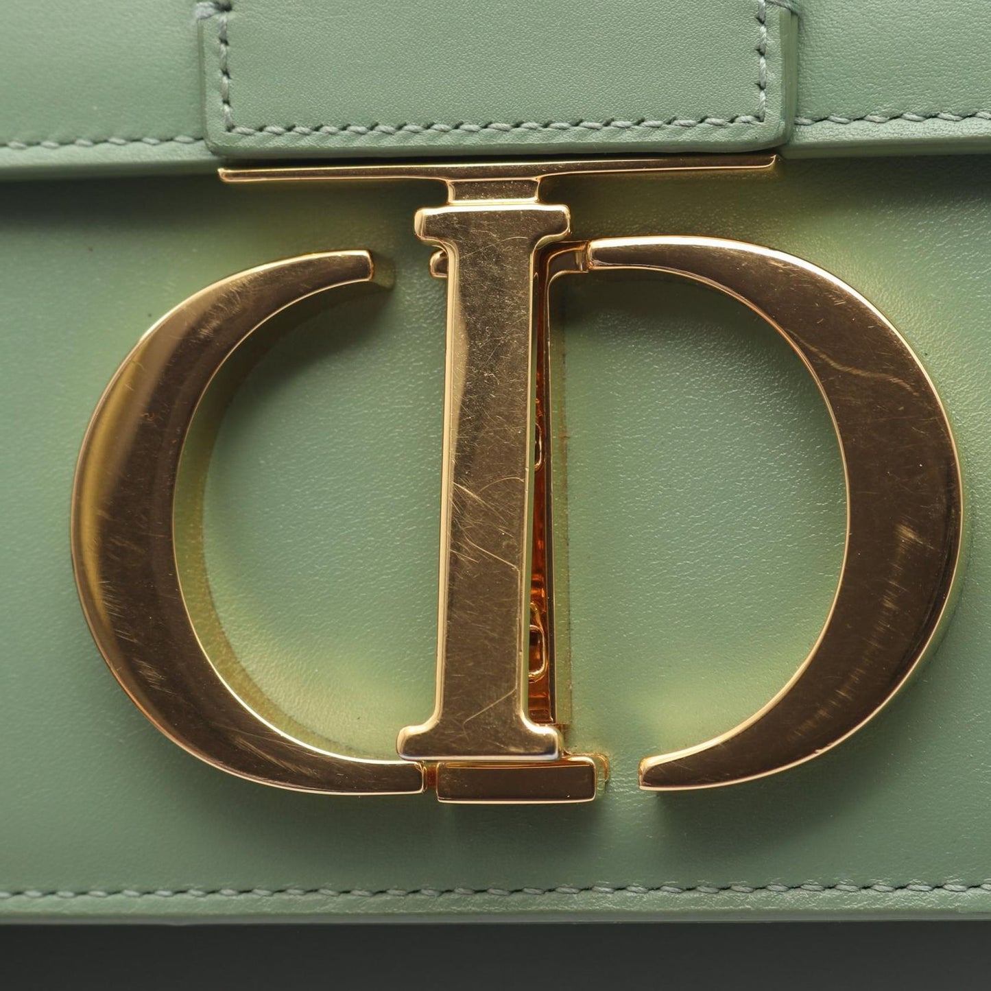 Dior Shoulder Bag 30 Montaigne Monte Nulight Green Leather 30 — view 6