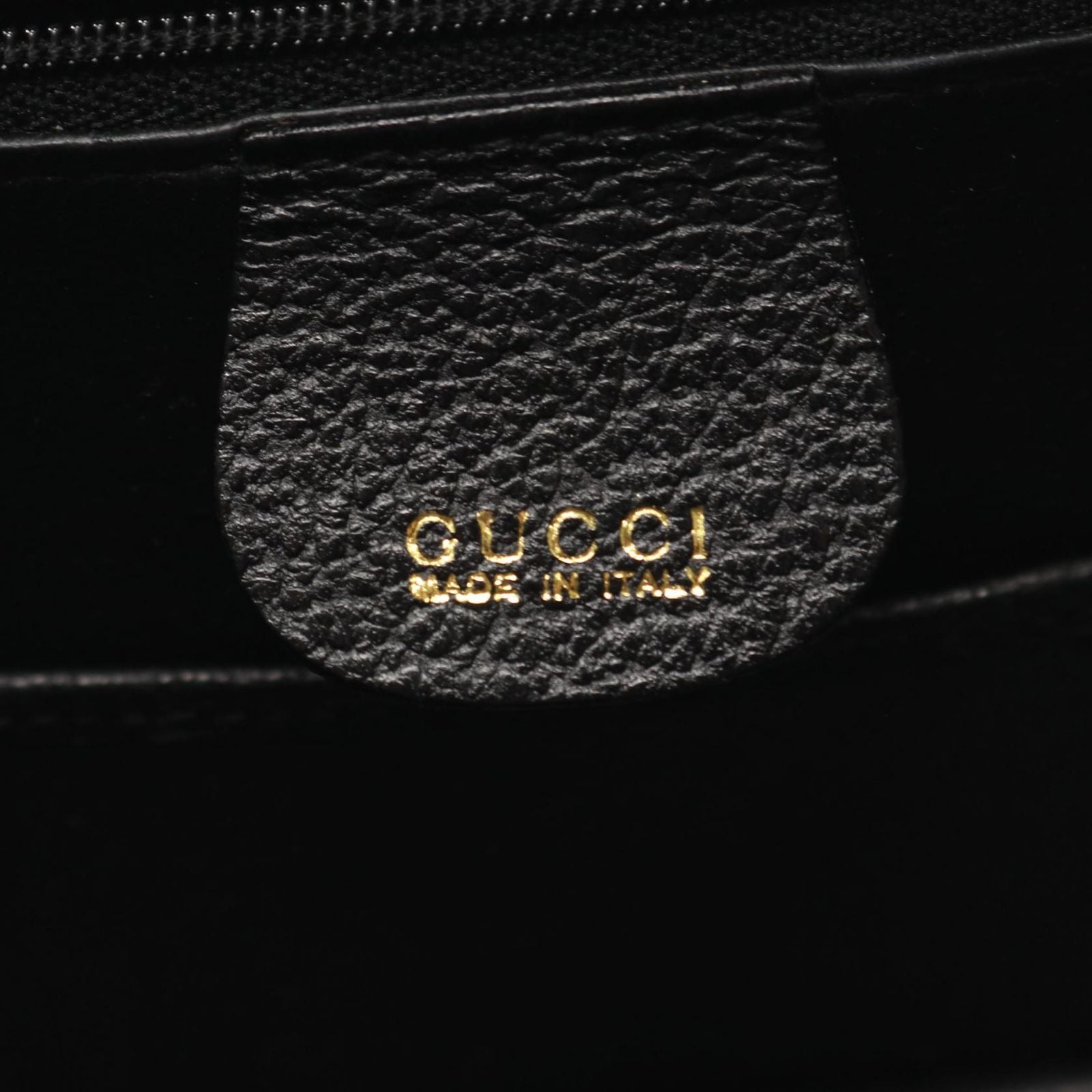 Gucci Handbag Bamboo 2-Way Black Leather Shoulder — view 4