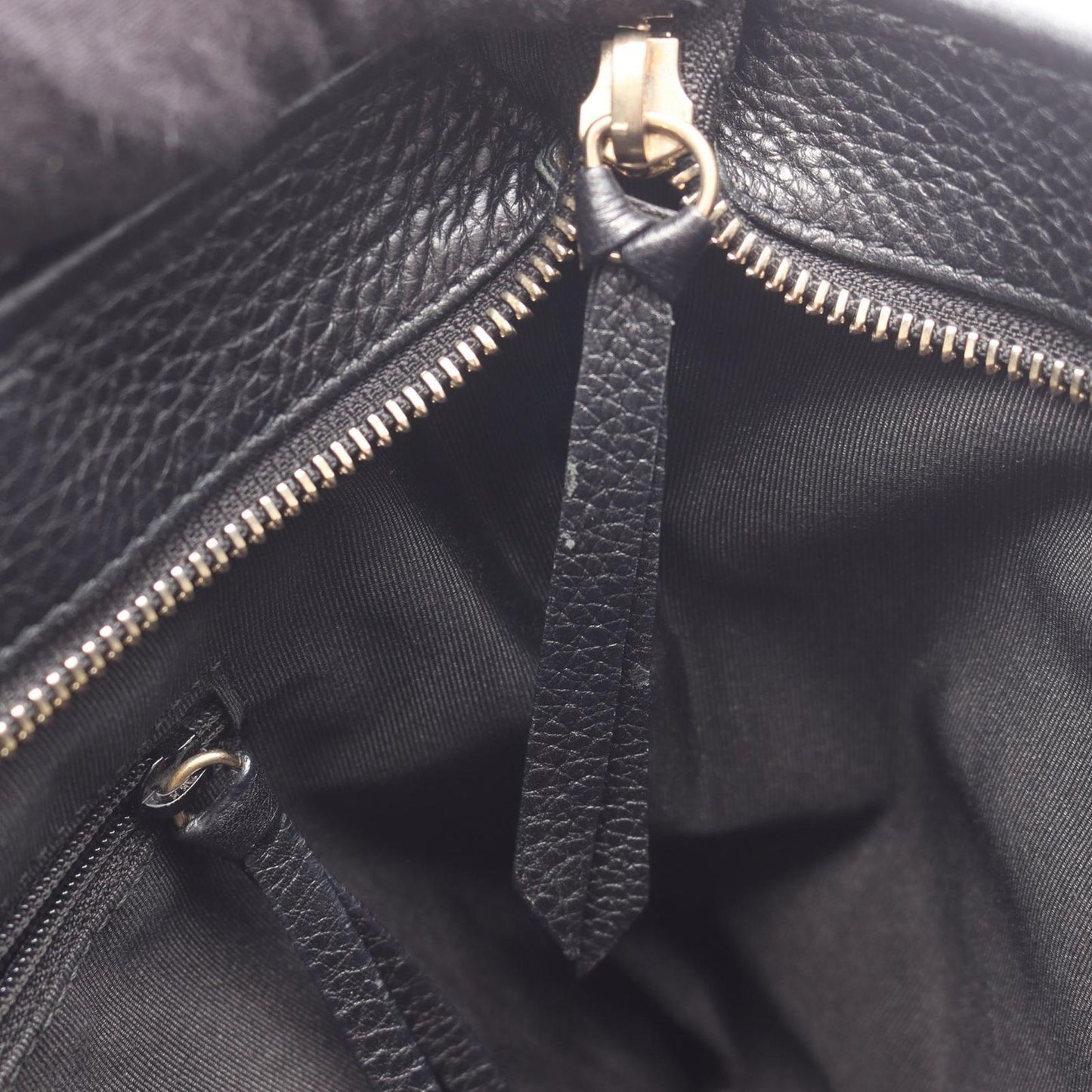 Bvlgari Tote Logo Mania Black Canvas Leather — view 5