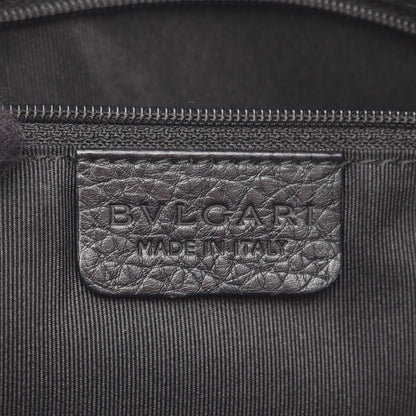 Bvlgari Tote Logo Mania Black Canvas Leather — view 4
