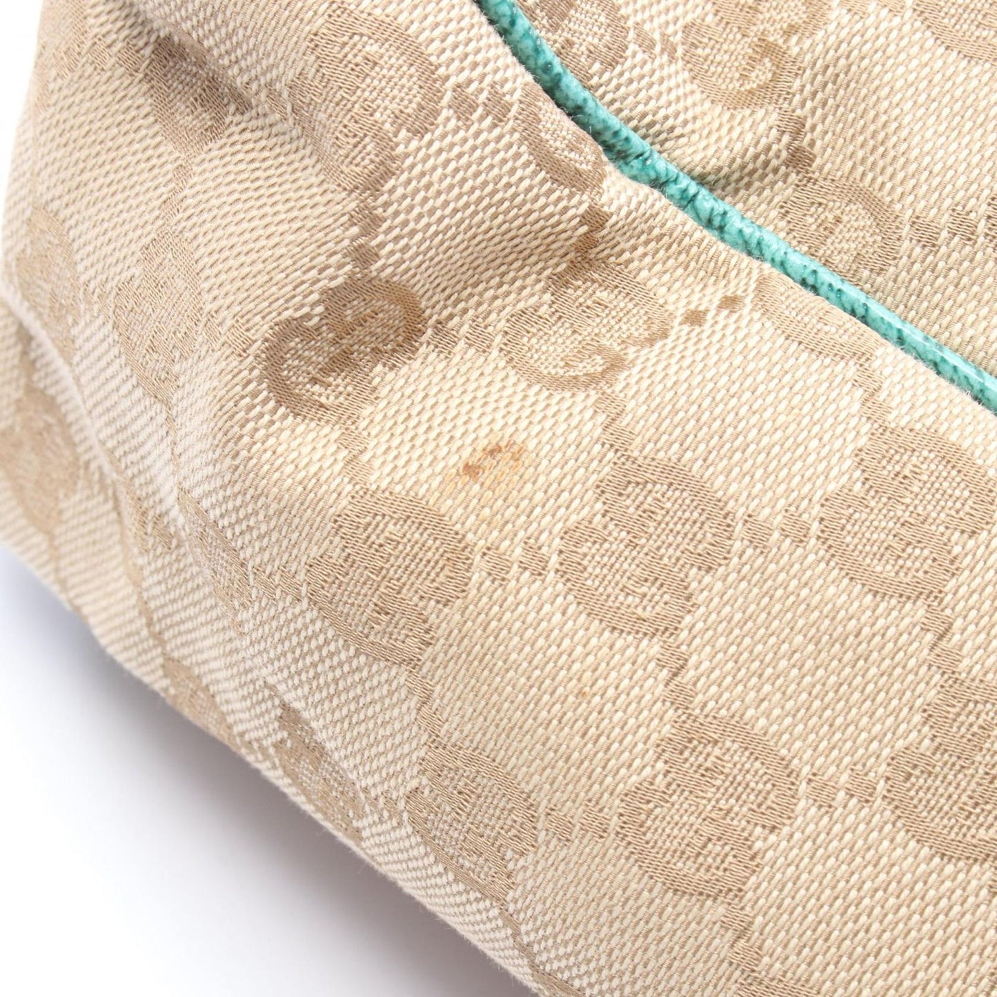 Gucci Tote GG Canvas Beige Green — view 9