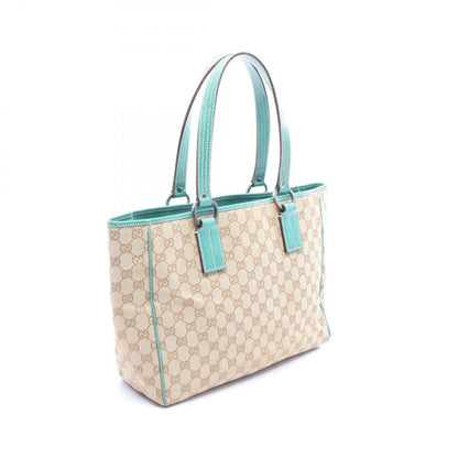 Gucci Tote GG Canvas Beige Green — view 2