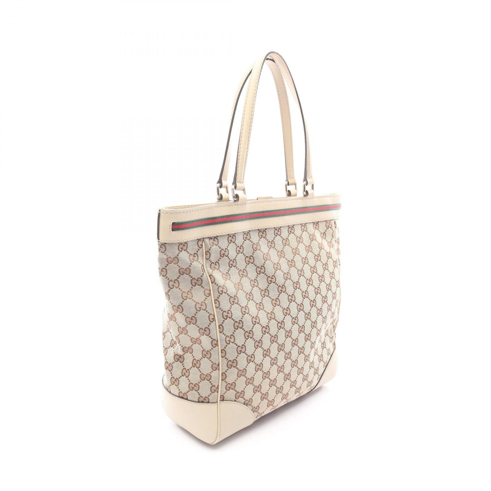 Gucci Tote Mayfair GG Canvas Sherry Line Beige — view 2