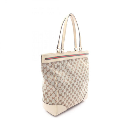 Gucci Tote Mayfair GG Canvas Sherry Line Beige — view 2