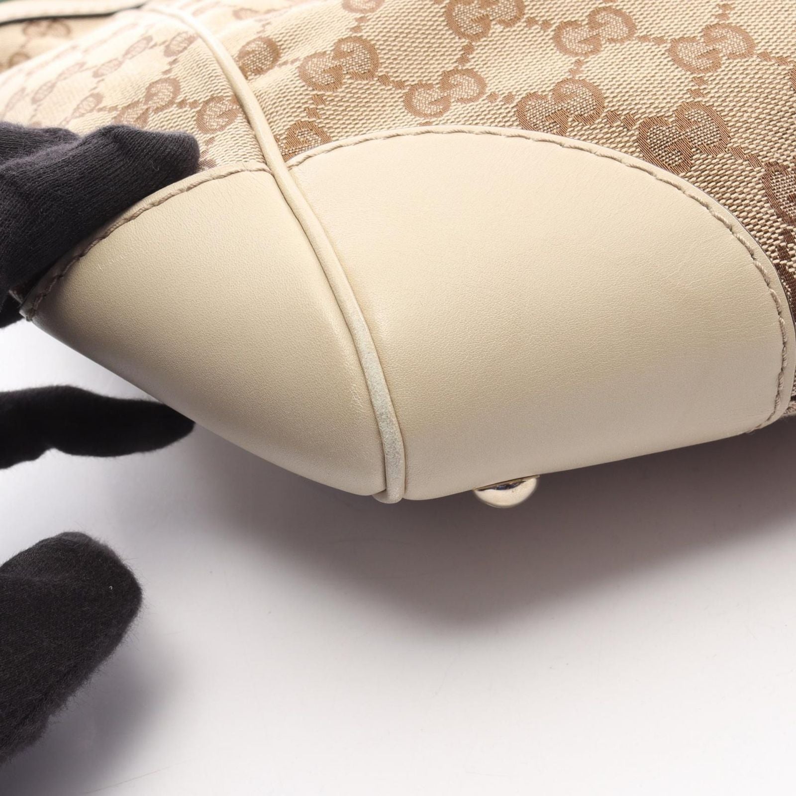 Gucci Tote Mayfair GG Canvas Sherry Line Beige — view 7