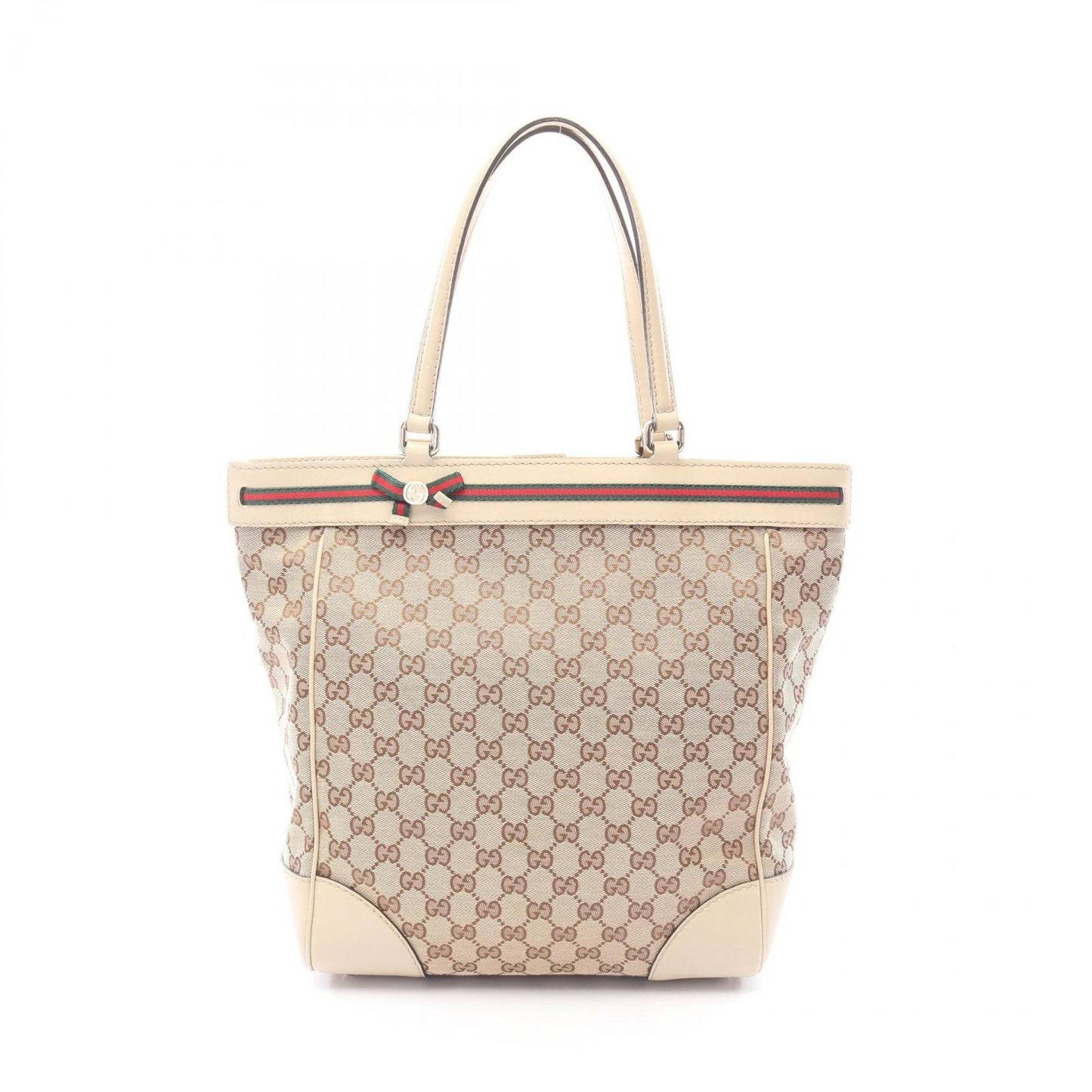 Gucci Tote Mayfair GG Canvas Sherry Line Beige