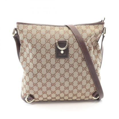 Gucci Shoulder Bag Abbey GG Canvas Beige