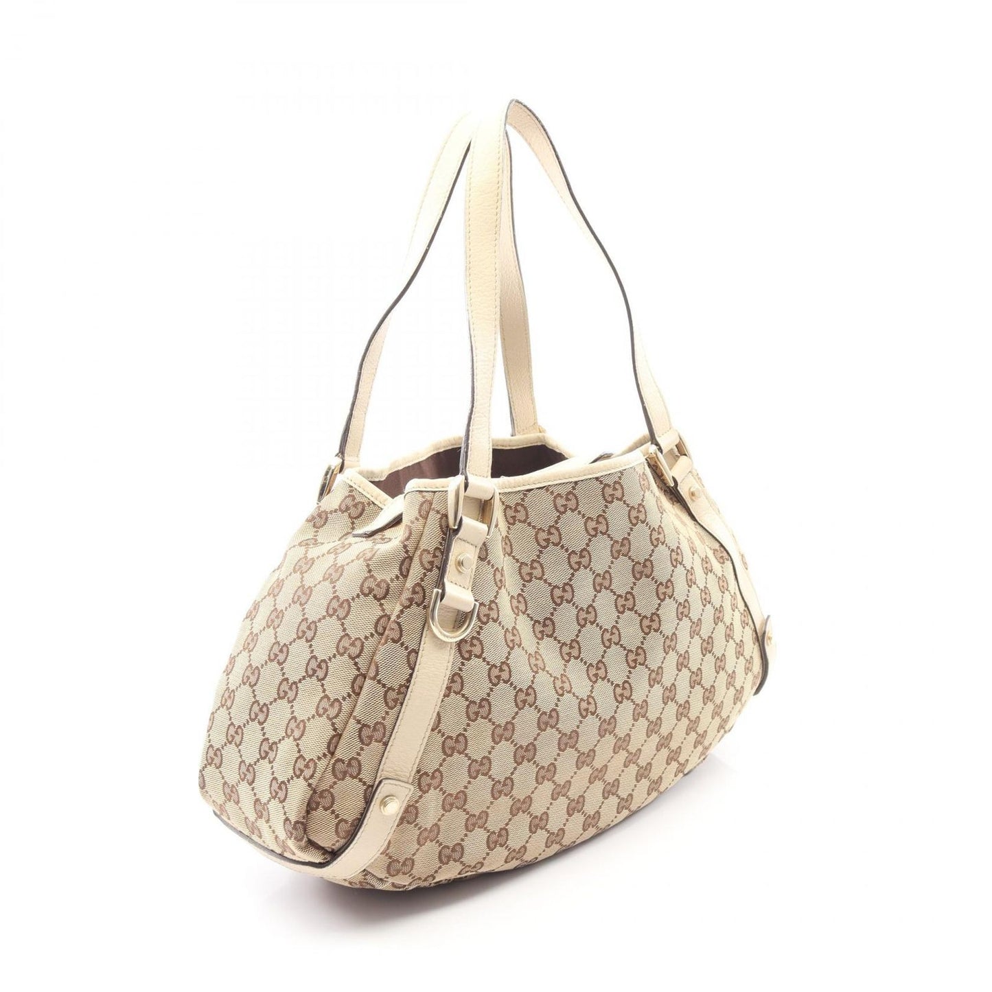 Gucci Shoulder Bag Abbey GG Canvas Beige — view 2