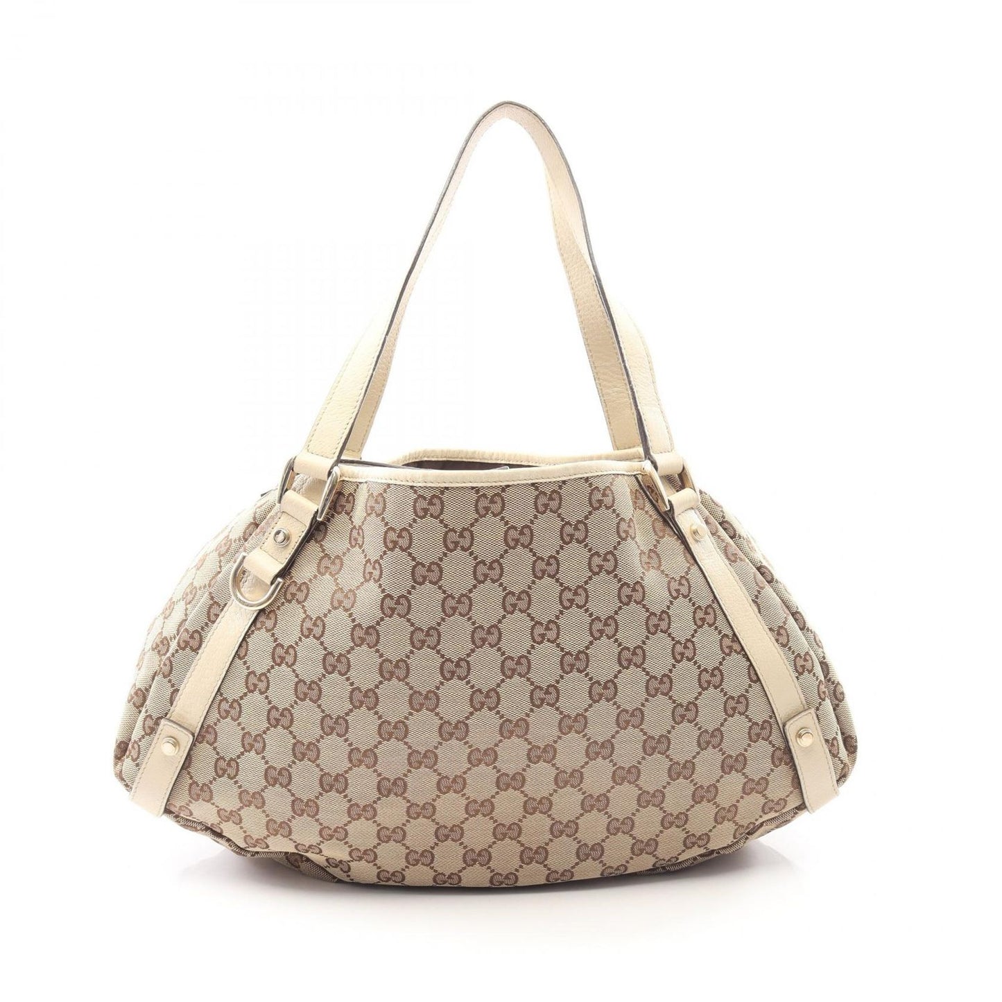 Gucci Shoulder Bag Abbey GG Canvas Beige