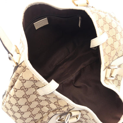 Gucci Shoulder Bag Abbey GG Canvas Beige — view 3