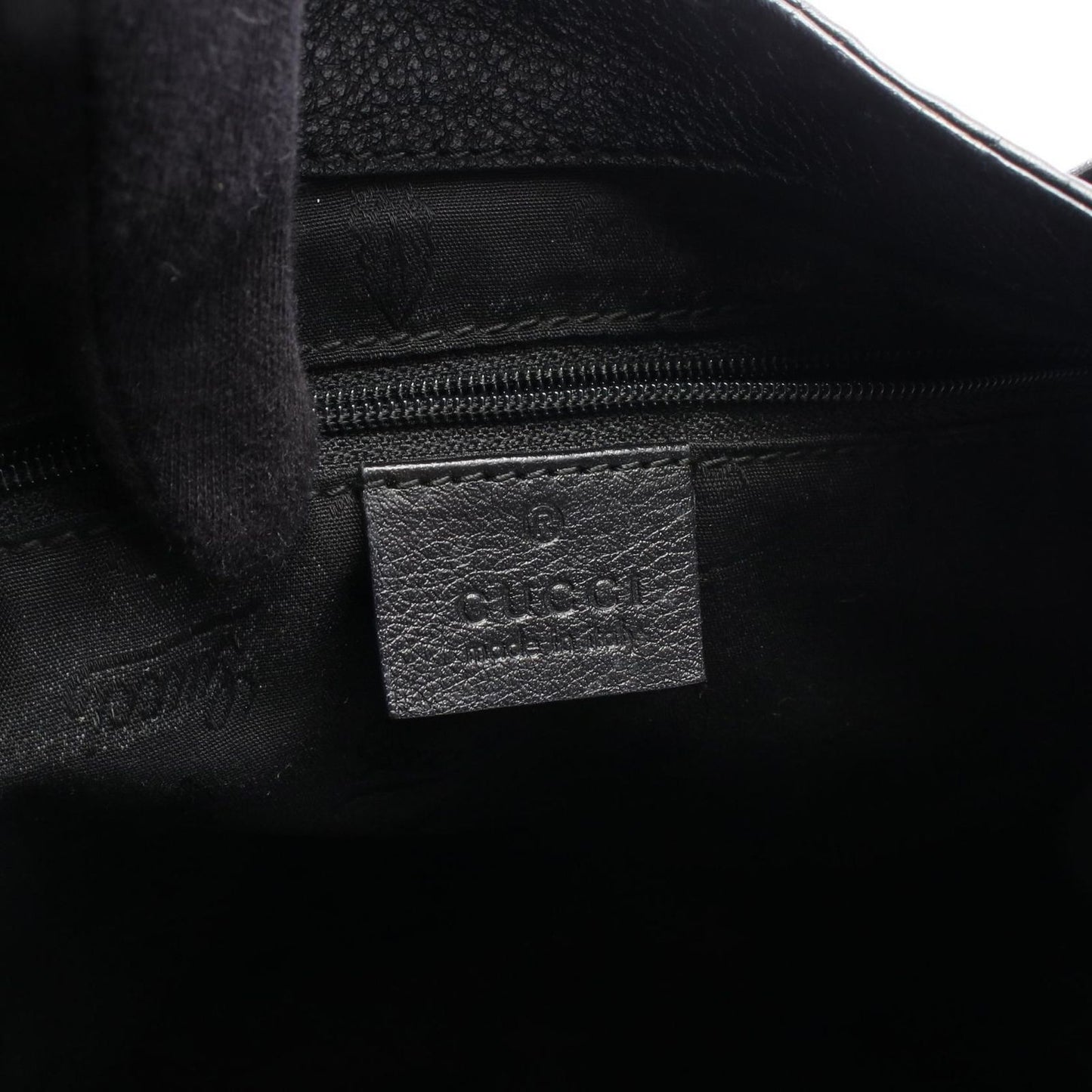Gucci Tote Guccissima Black Leather — view 4