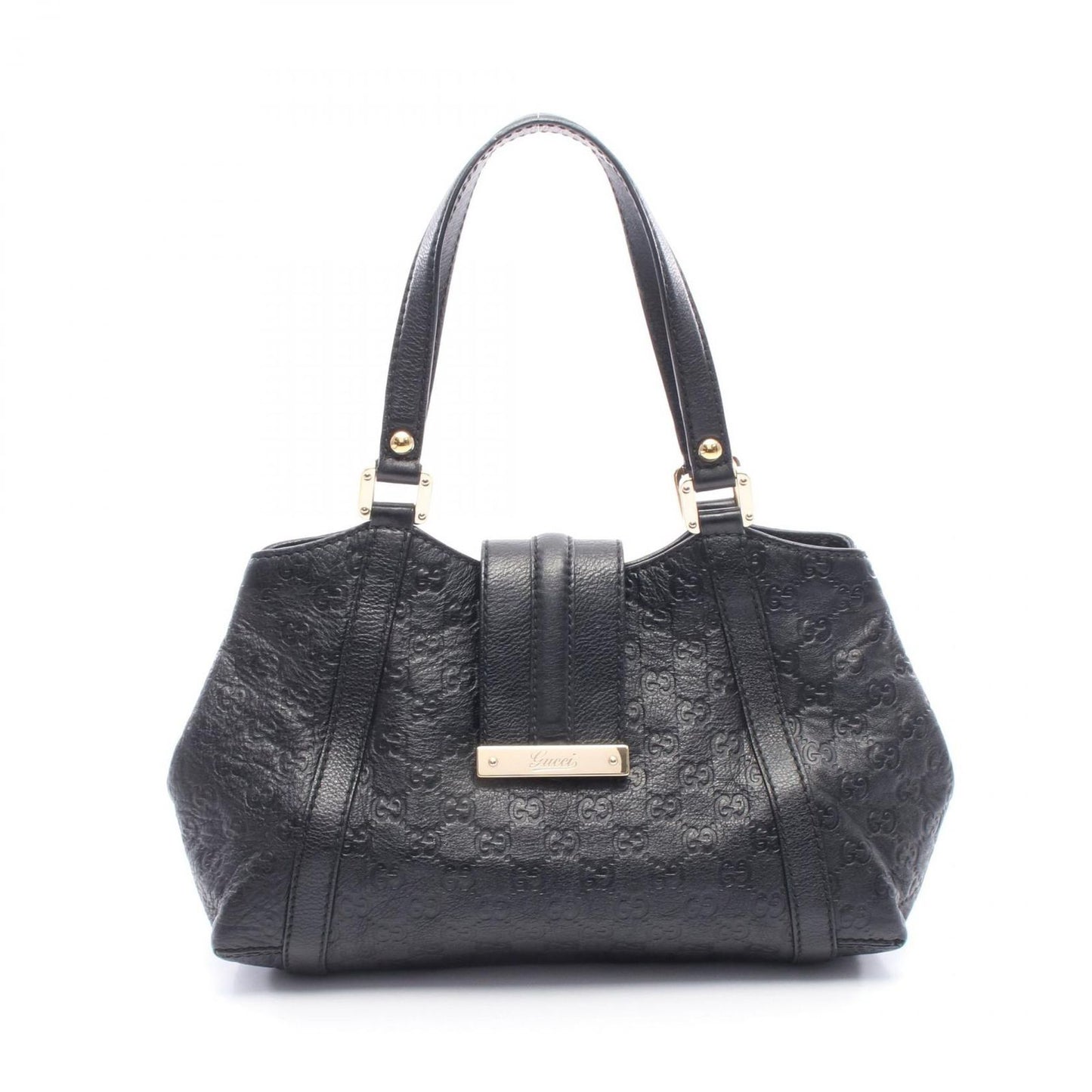 Gucci Tote Guccissima Black Leather