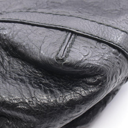 Gucci Tote Guccissima Black Leather — view 6