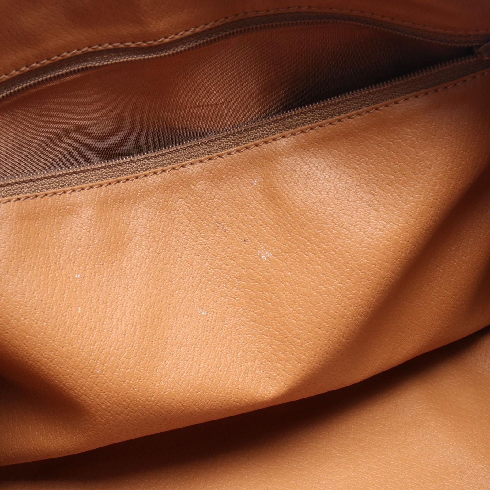 Celine Handbag Macadam Beige Canvas Leather Mini Boston — view 5