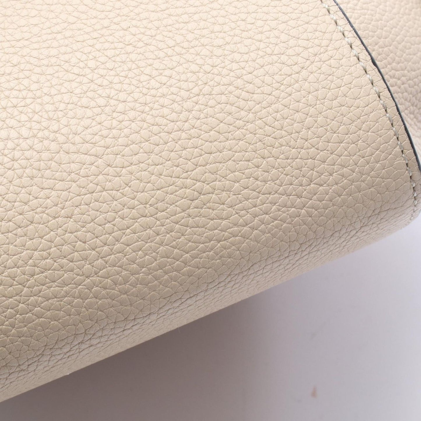 Loewe Handbag Hammock Small 2-Way Ivory Leather Drawstring — view 9