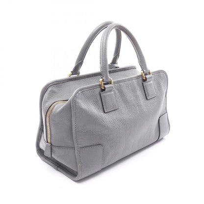 Loewe Handbag Amazona 28 Gray Leather — view 2