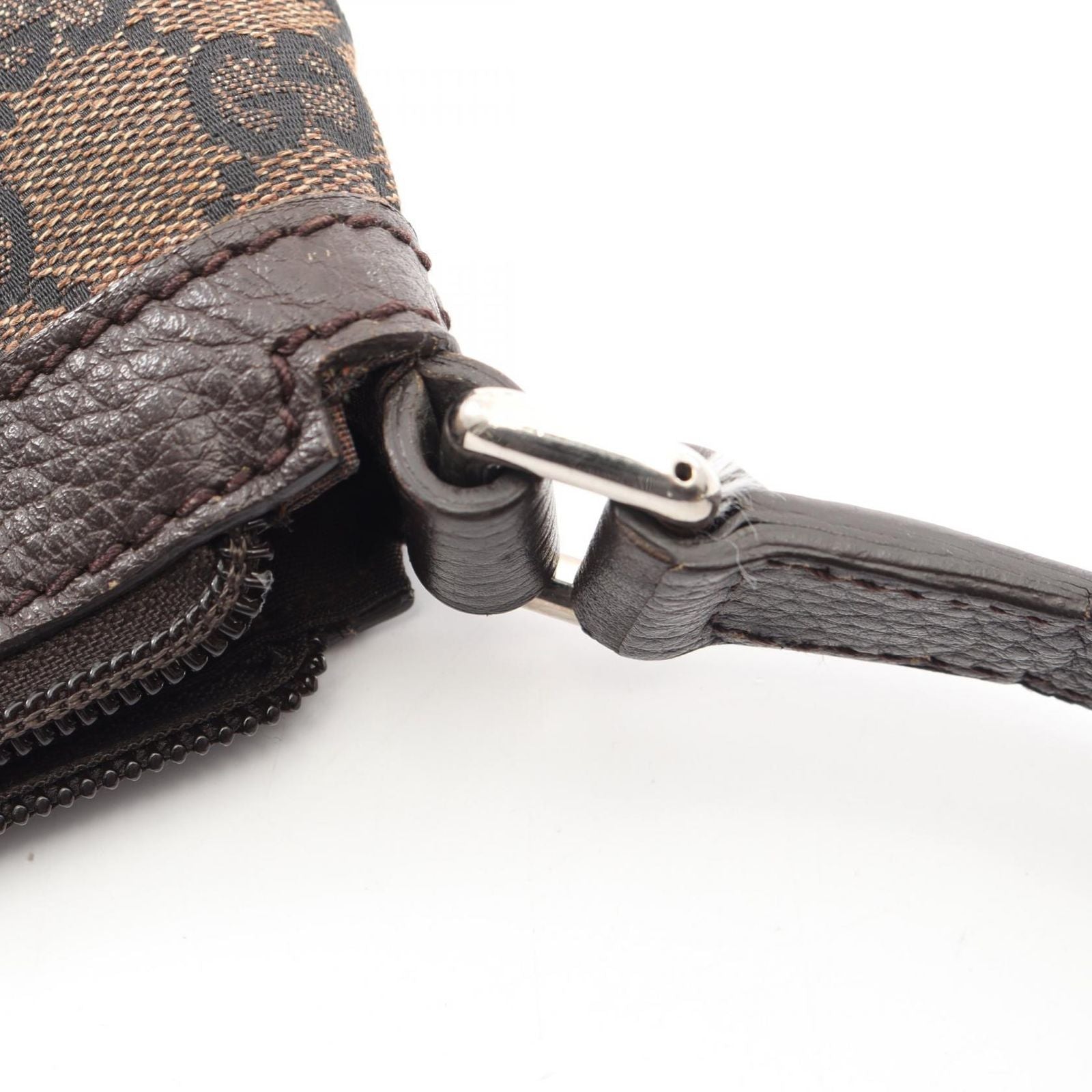 Gucci Shoulder Bag GG Canvas Brown — view 8