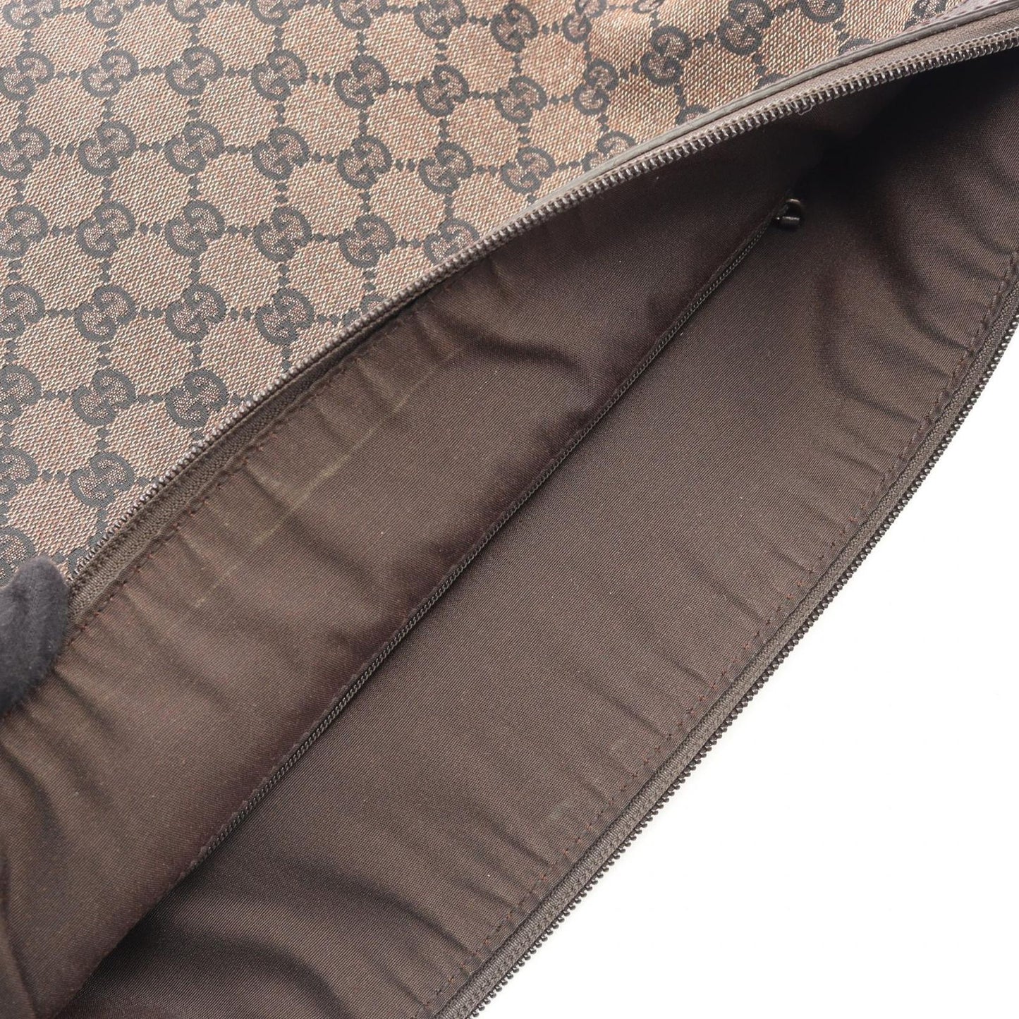 Gucci Shoulder Bag GG Canvas Brown — view 5