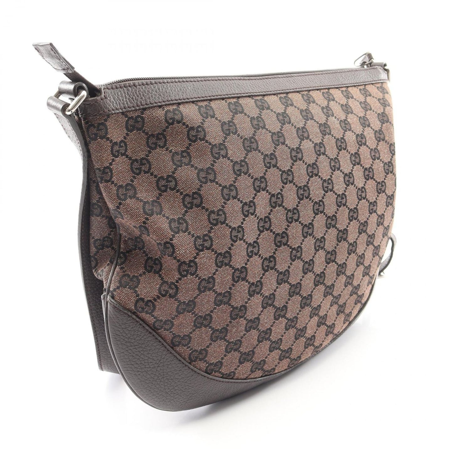 Gucci Shoulder Bag GG Canvas Brown — view 2