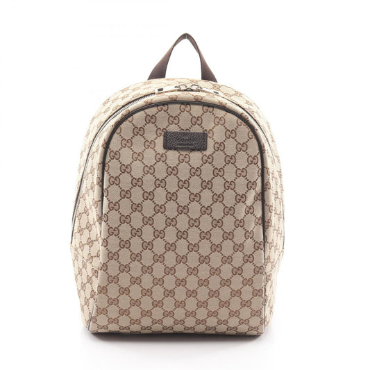 Gucci Backpack GG Canvas Beige Brown