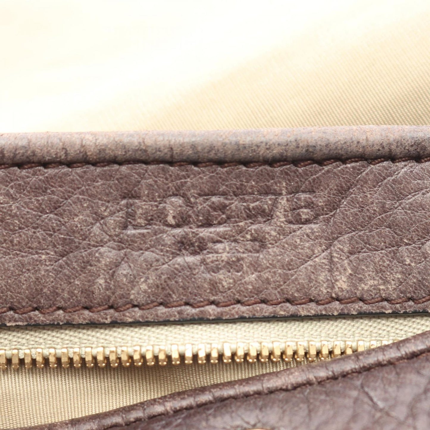 Loewe Shoulder Bag Heritage Brown Leather — view 4
