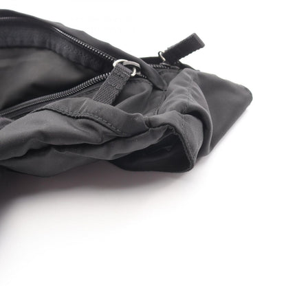 Prada Waist Bag Triangle Plate Black Nylon Logo — view 5