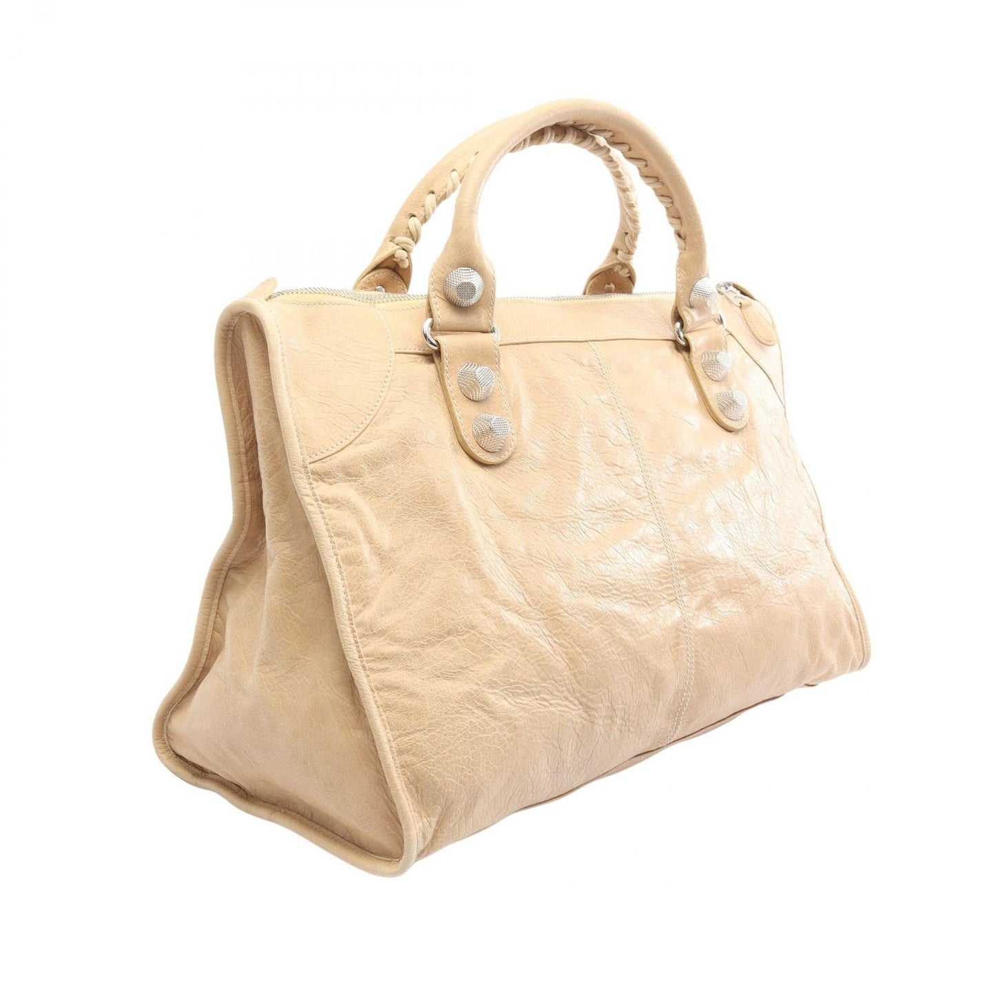 Balenciaga Handbag the Giant Work Beige Leather — view 2