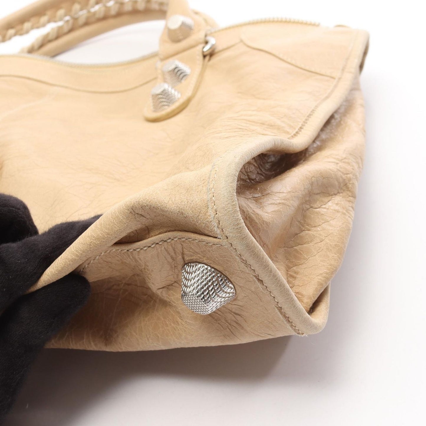 Balenciaga Handbag the Giant Work Beige Leather — view 6