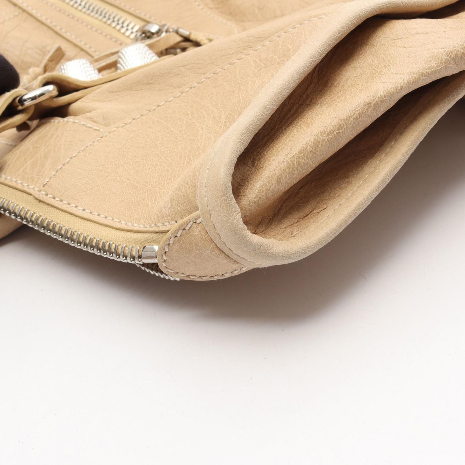 Balenciaga Handbag the Giant Work Beige Leather — view 9