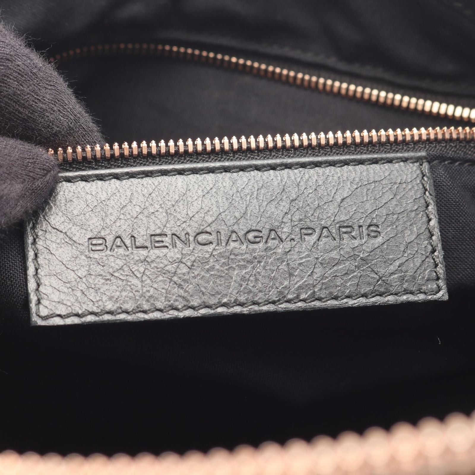 Balenciaga Handbag the Giant Work Black Leather — view 4