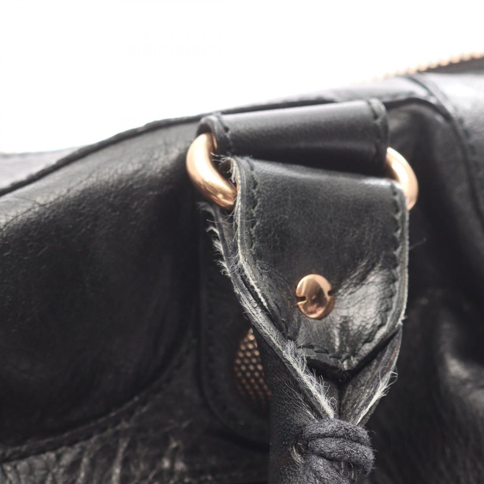 Balenciaga Handbag the Giant Work Black Leather — view 9