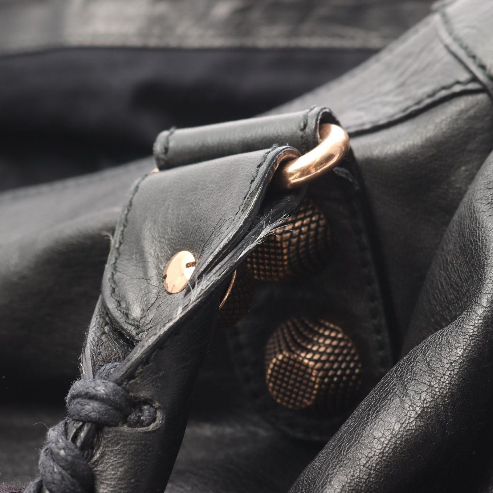Balenciaga Handbag the Giant Work Black Leather — view 8