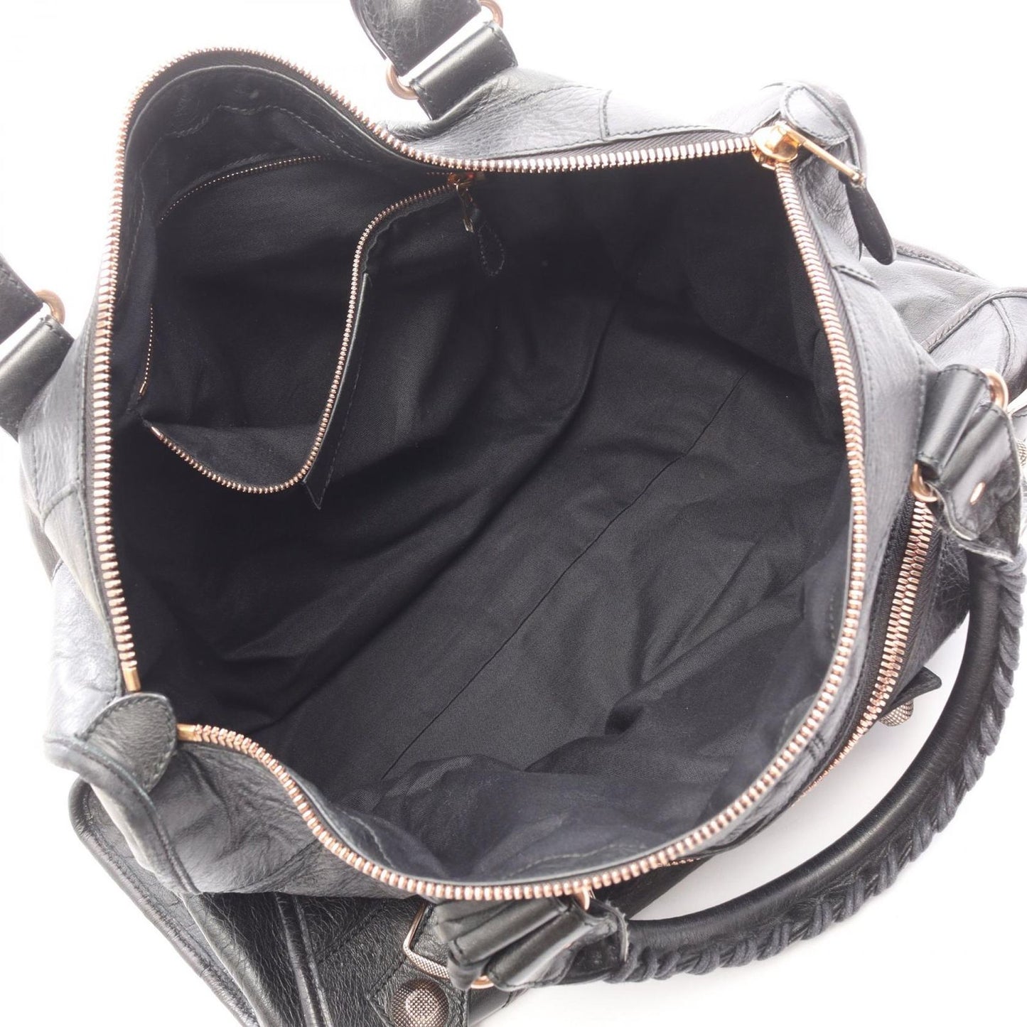 Balenciaga Handbag the Giant Work Black Leather — view 3