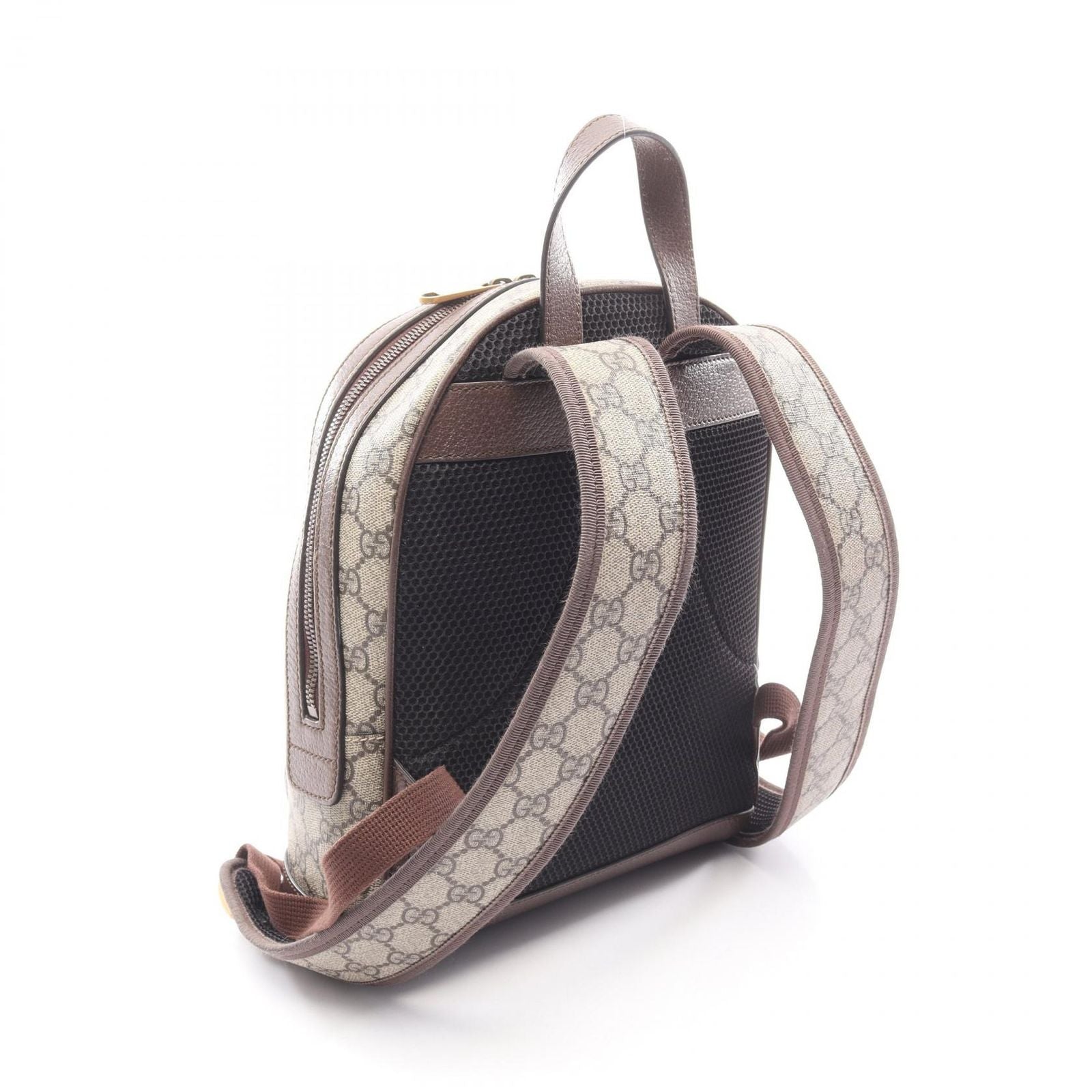 Gucci Backpack Ophidia GG Supreme Beige Canvas Leather — view 2