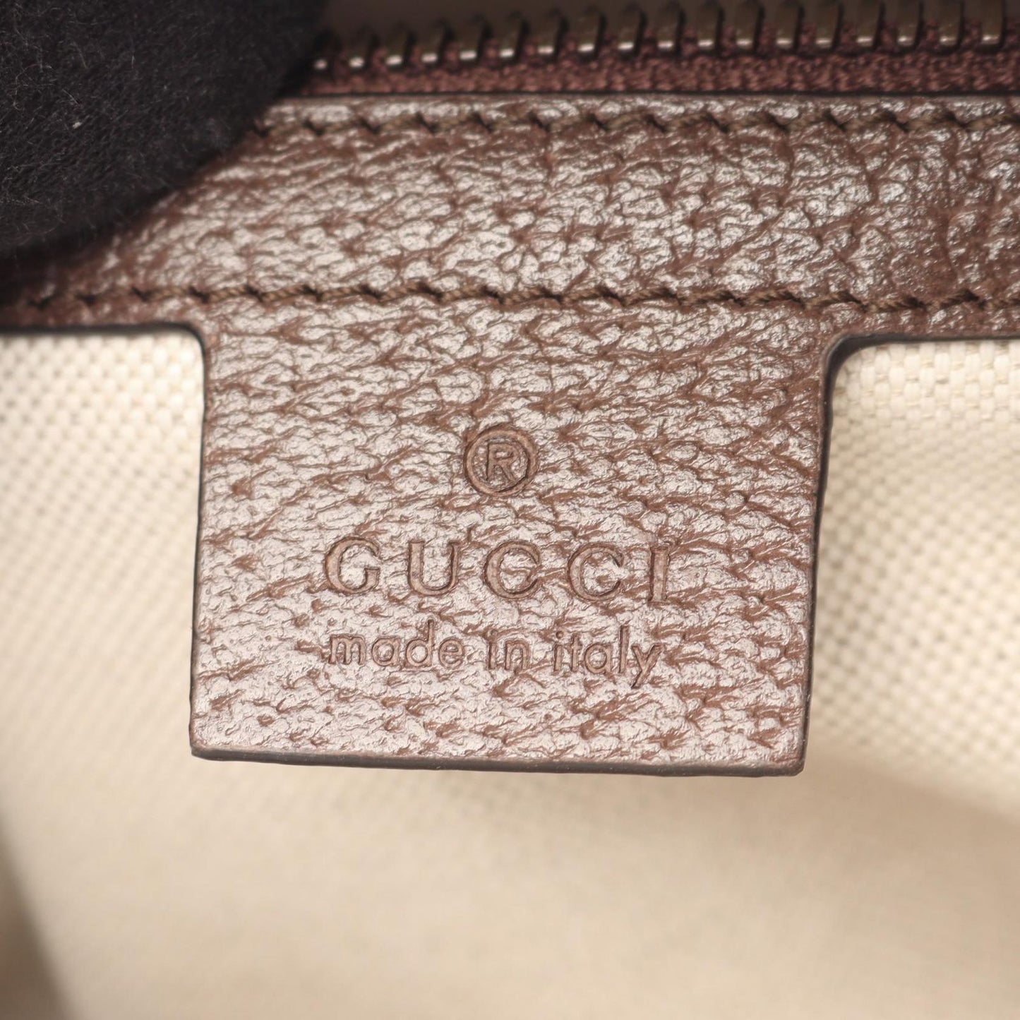 Gucci Backpack Ophidia GG Supreme Beige Canvas Leather — view 4