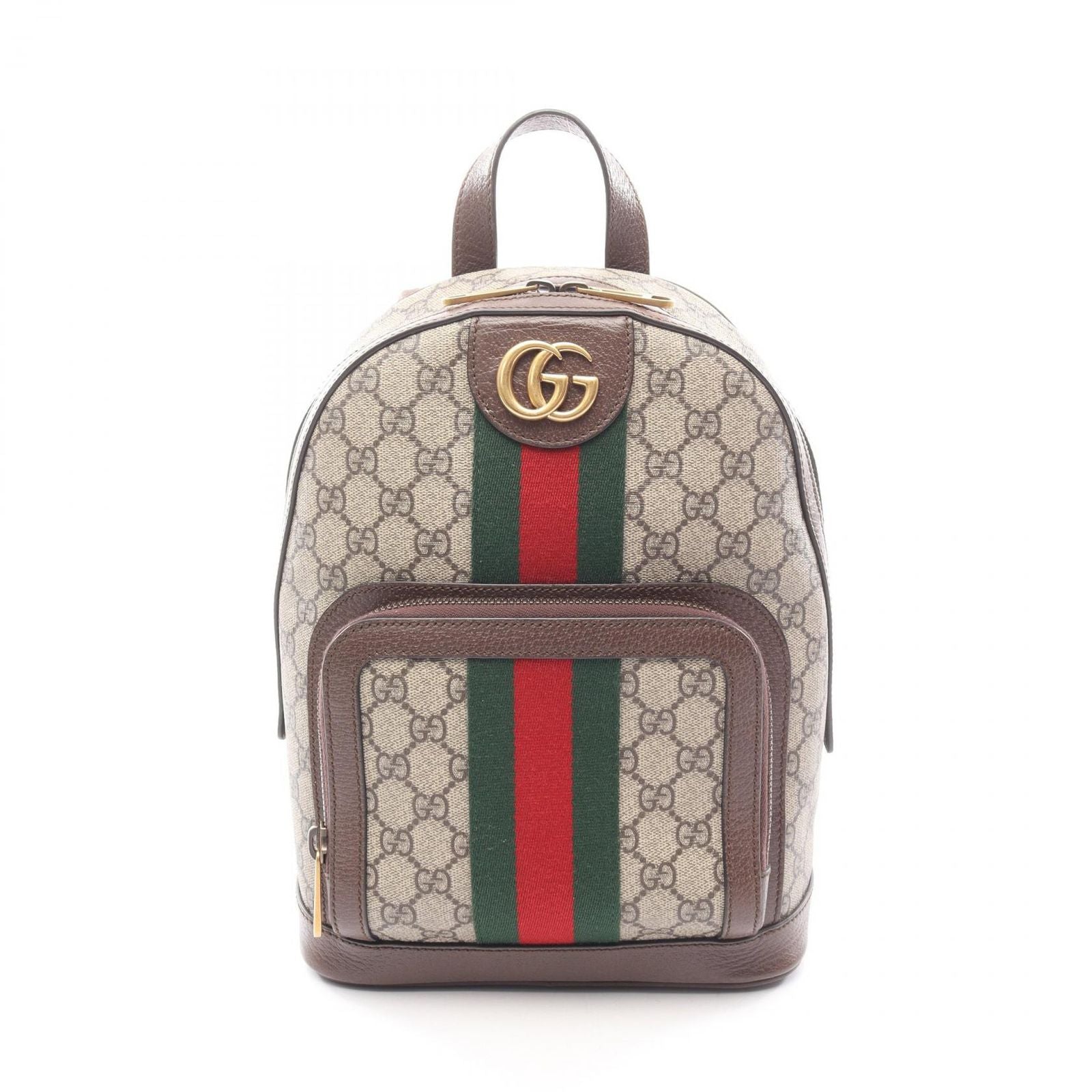 Gucci Backpack Ophidia GG Supreme Beige Canvas Leather